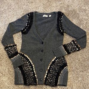 Sleeping on Snow wool cardigan from Anthropologie